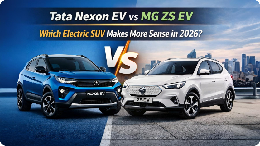 Tata Nexon EV vs MG ZS EV | Which Electric SUV Makes More Sense in 2026?