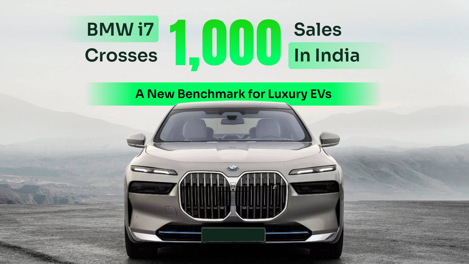BMW i7 Reaches 1,000 Sales Milestone in India