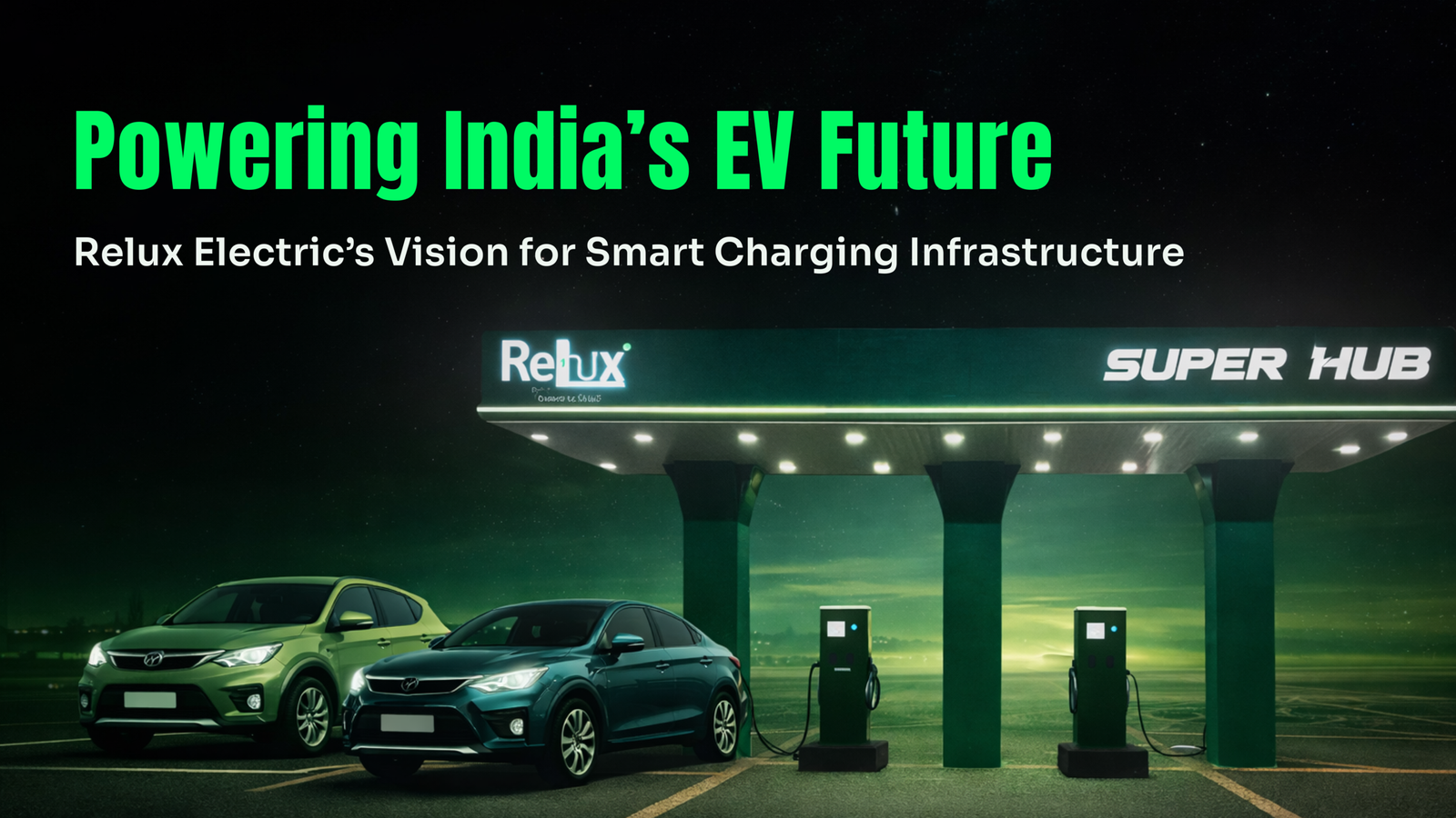 Relux Electric’s Approach to EV Charging Infrastructure in India