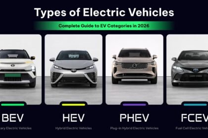 Types of Electric Vehicles Complete Guide to EV Categories in 2026
