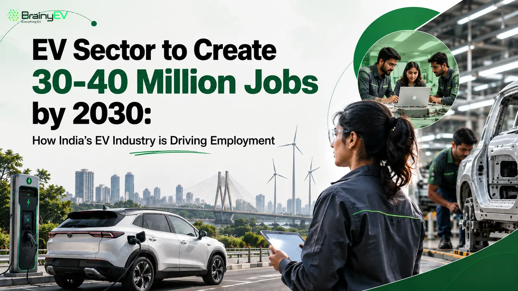 EV Sector to Create 30-40 Million Jobs by 2030: How India’s EV Industry is Driving Employment