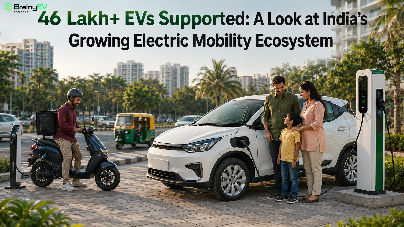 46 Lakh+ EVs Supported: A Look at India’s Growing Electric Mobility Ecosystem