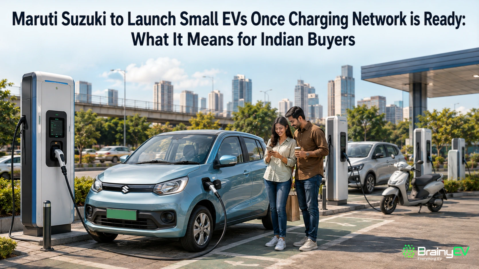 Maruti Suzuki to Launch Small EVs Once Charging Network is Ready: What It Means for Indian Buyers